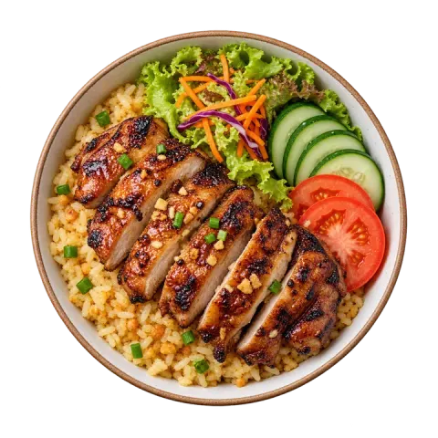 Chicken rice bowl